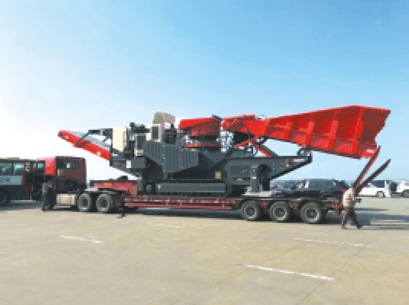 輪胎式移動(dòng)破碎站 輪胎式移動(dòng)破碎站